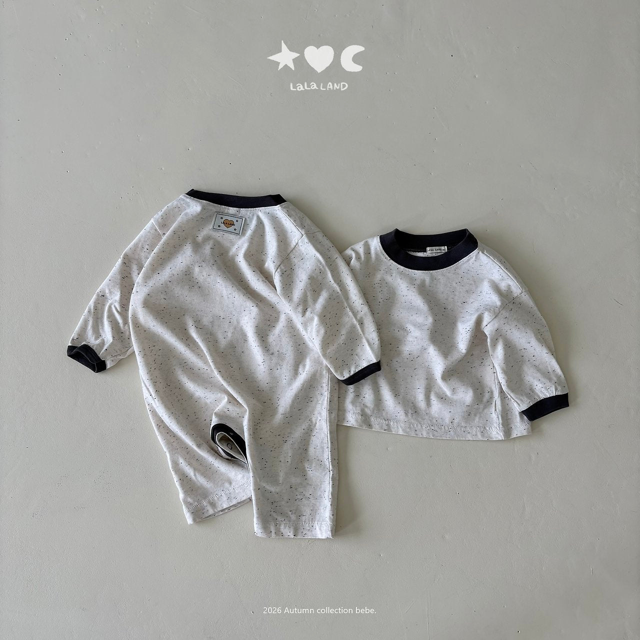 ［Lala land］Mix star bebe tee