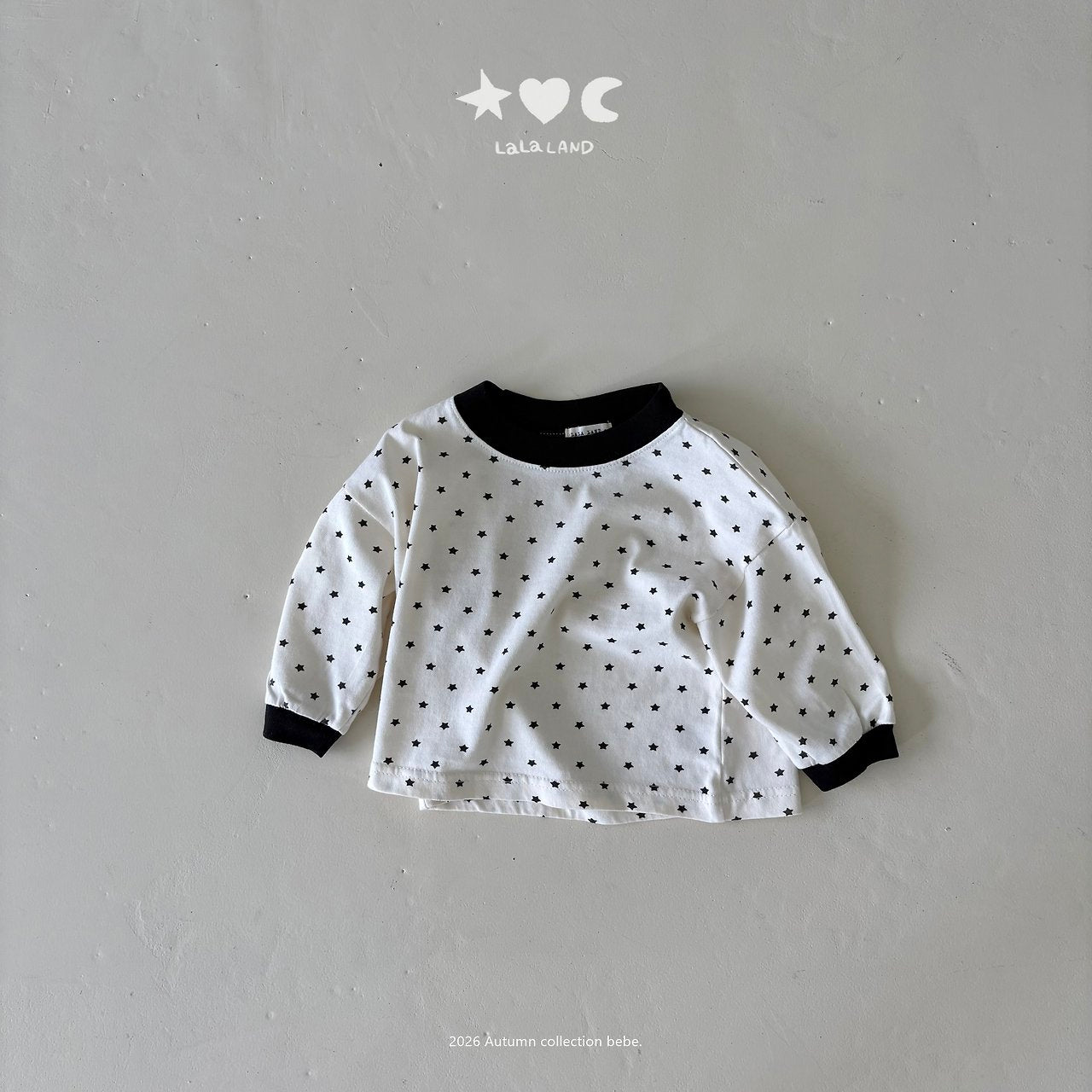 ［Lala land］Mix star bebe tee