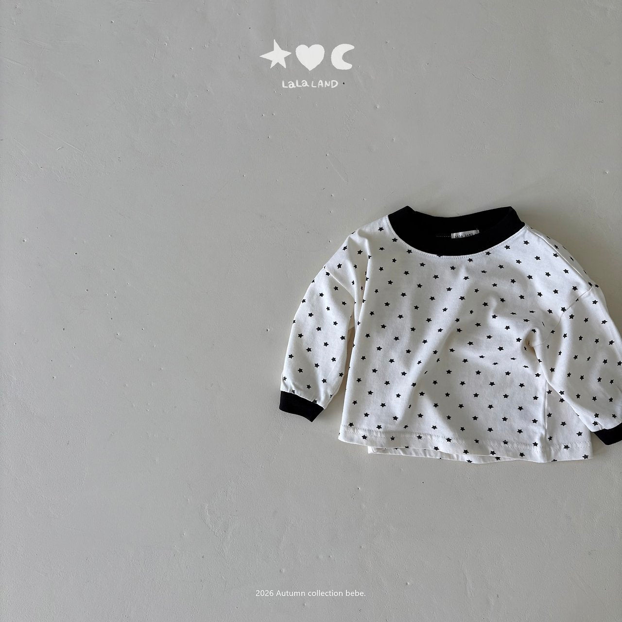 ［Lala land］Mix star bebe tee