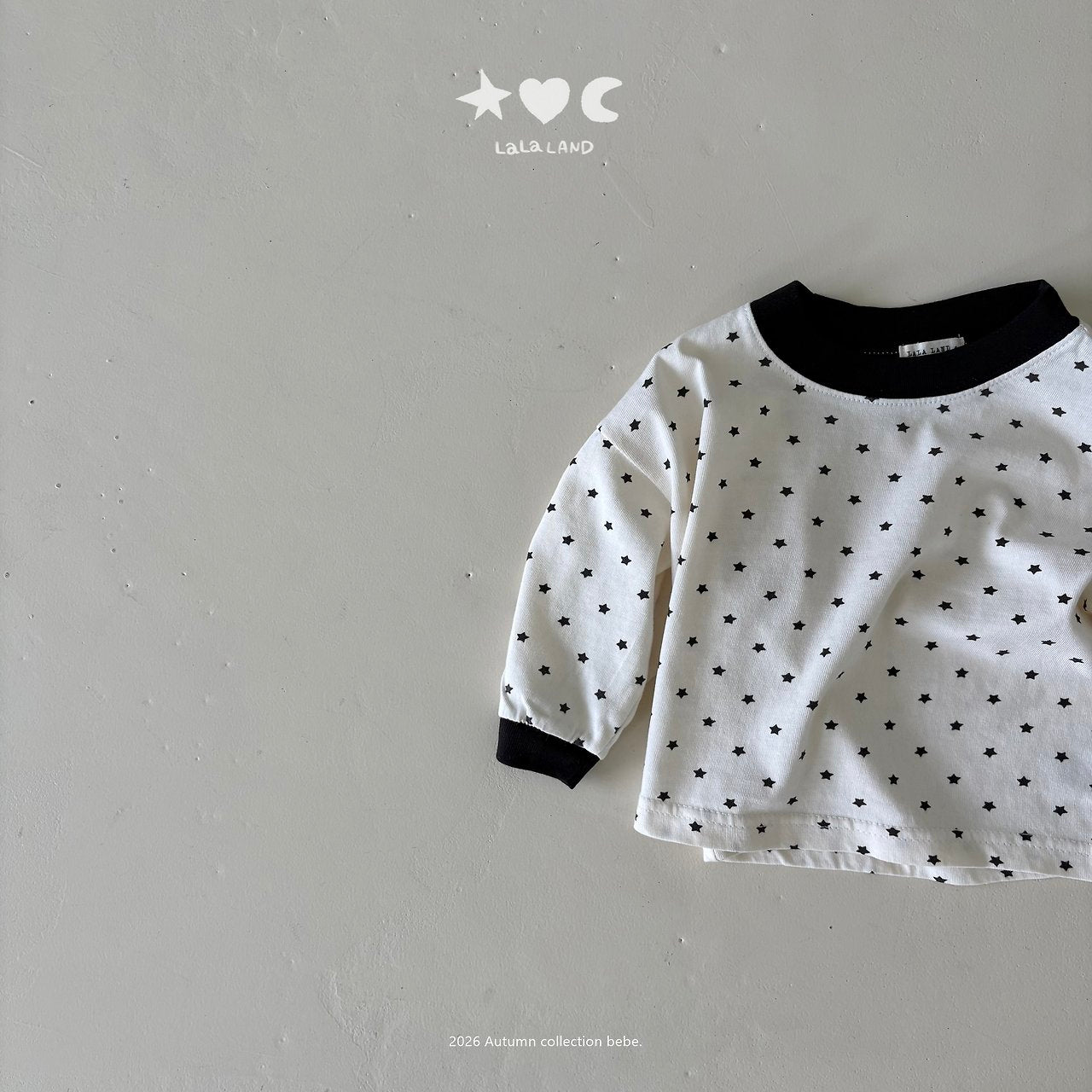 ［Lala land］Mix star bebe tee