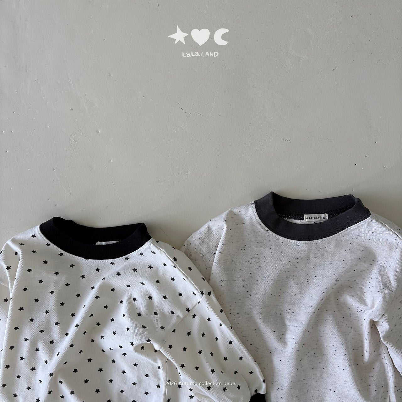 ［Lala land］Mix star bebe tee