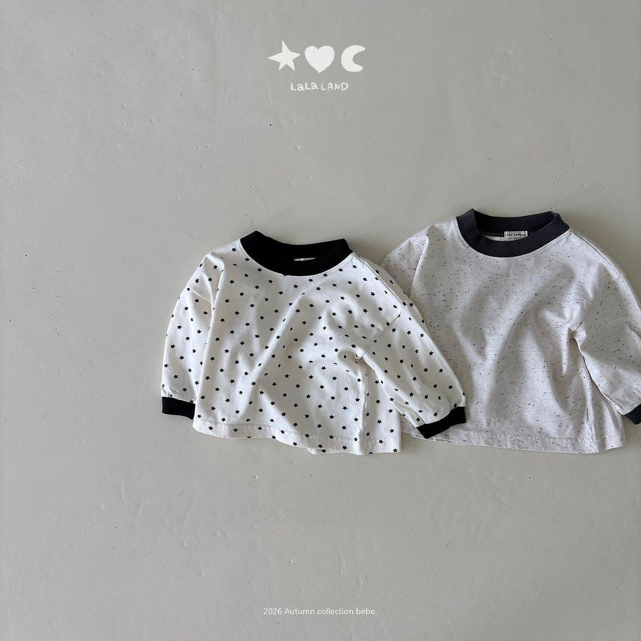 ［Lala land］Mix star bebe tee