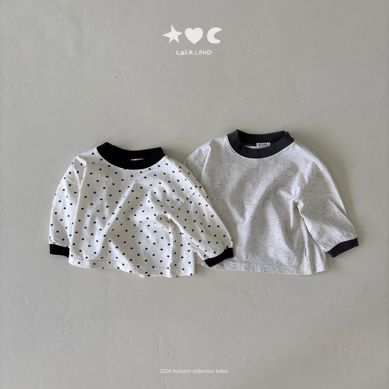 ［Lala land］Mix star bebe tee