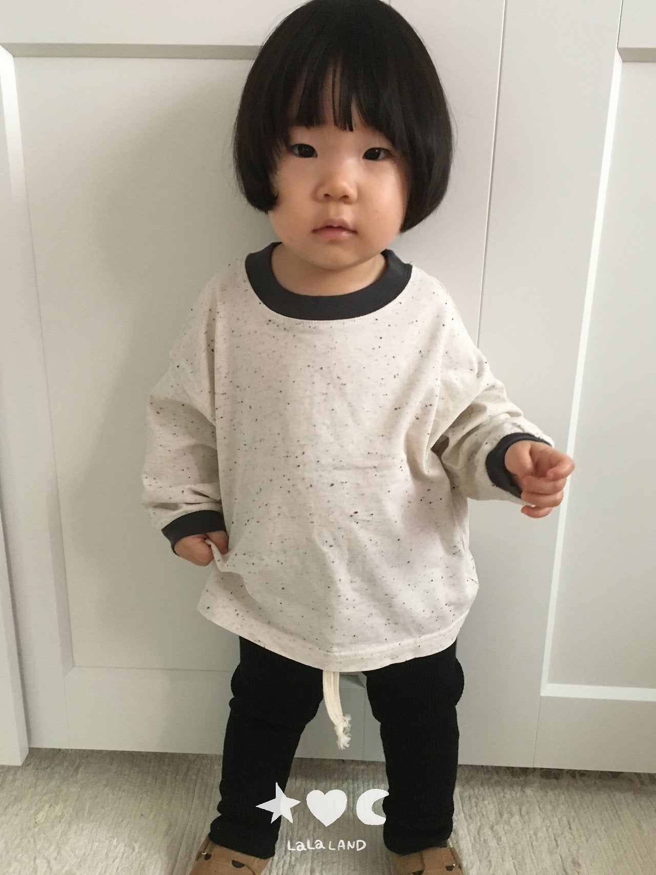 ［Lala land］Mix star bebe tee