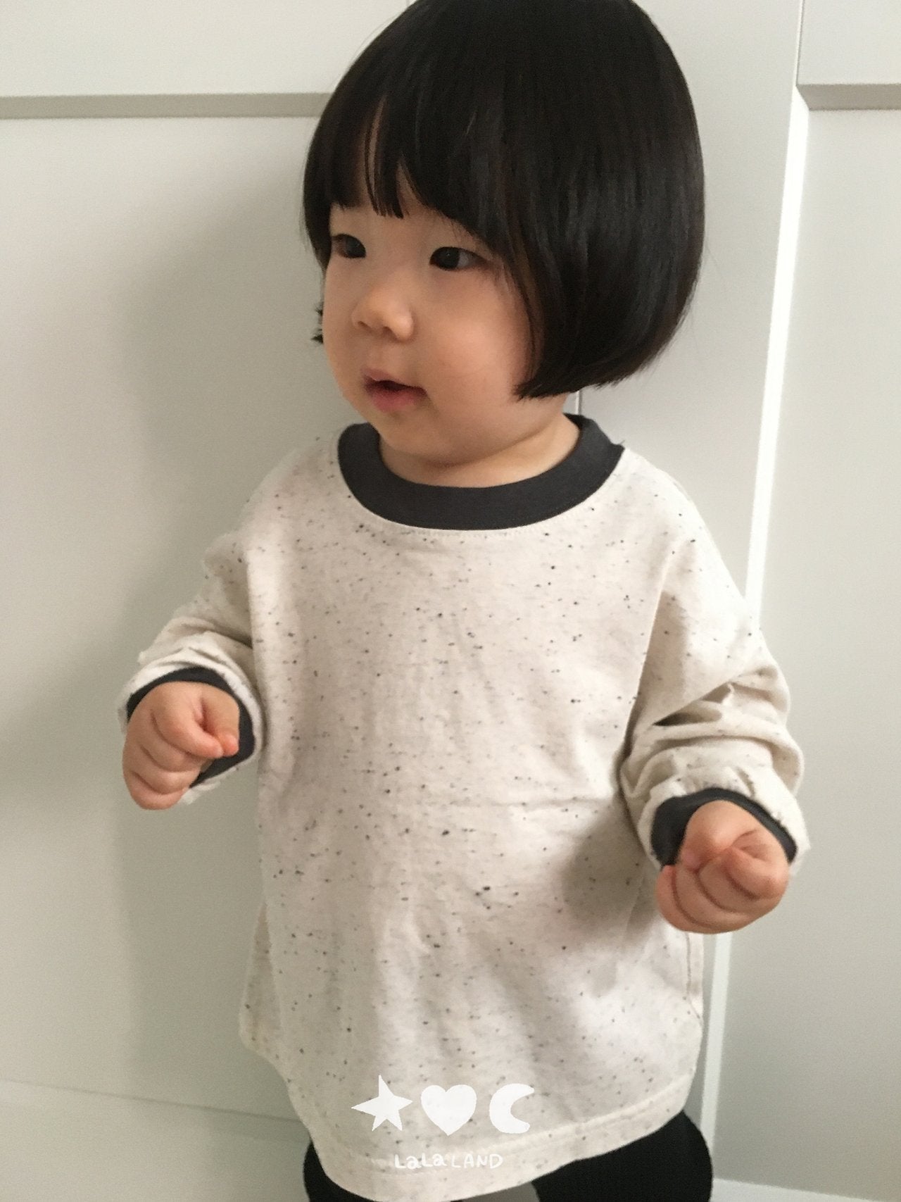 ［Lala land］Mix star bebe tee