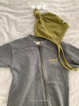 ［Lala land］Sweat zip up suit