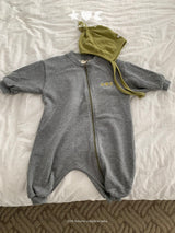 ［Lala land］Sweat zip up suit