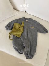 ［Lala land］Sweat zip up suit