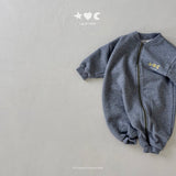 ［Lala land］Sweat zip up suit