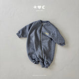 ［Lala land］Sweat zip up suit