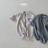 ［Lala land］Sweat zip up suit