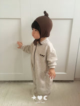 ［Lala land］Sweat zip up suit