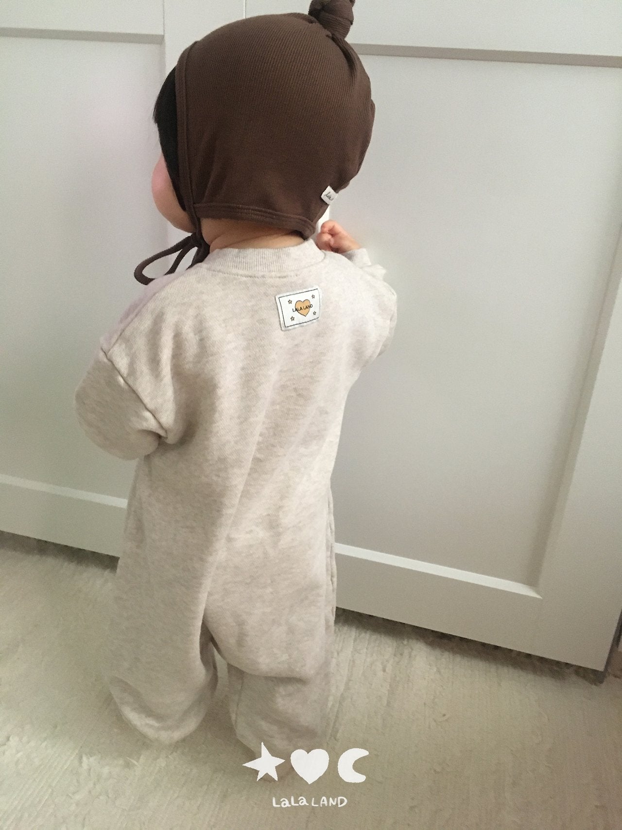 ［Lala land］Sweat zip up suit