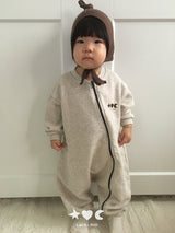 ［Lala land］Sweat zip up suit