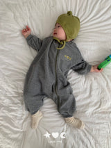 ［Lala land］Sweat zip up suit