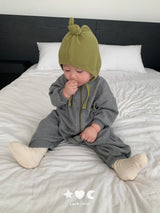 ［Lala land］Sweat zip up suit