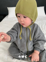 ［Lala land］Sweat zip up suit