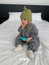 ［Lala land］Sweat zip up suit