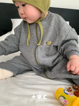 ［Lala land］Sweat zip up suit