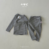 ［Lala land］Stripe leggings