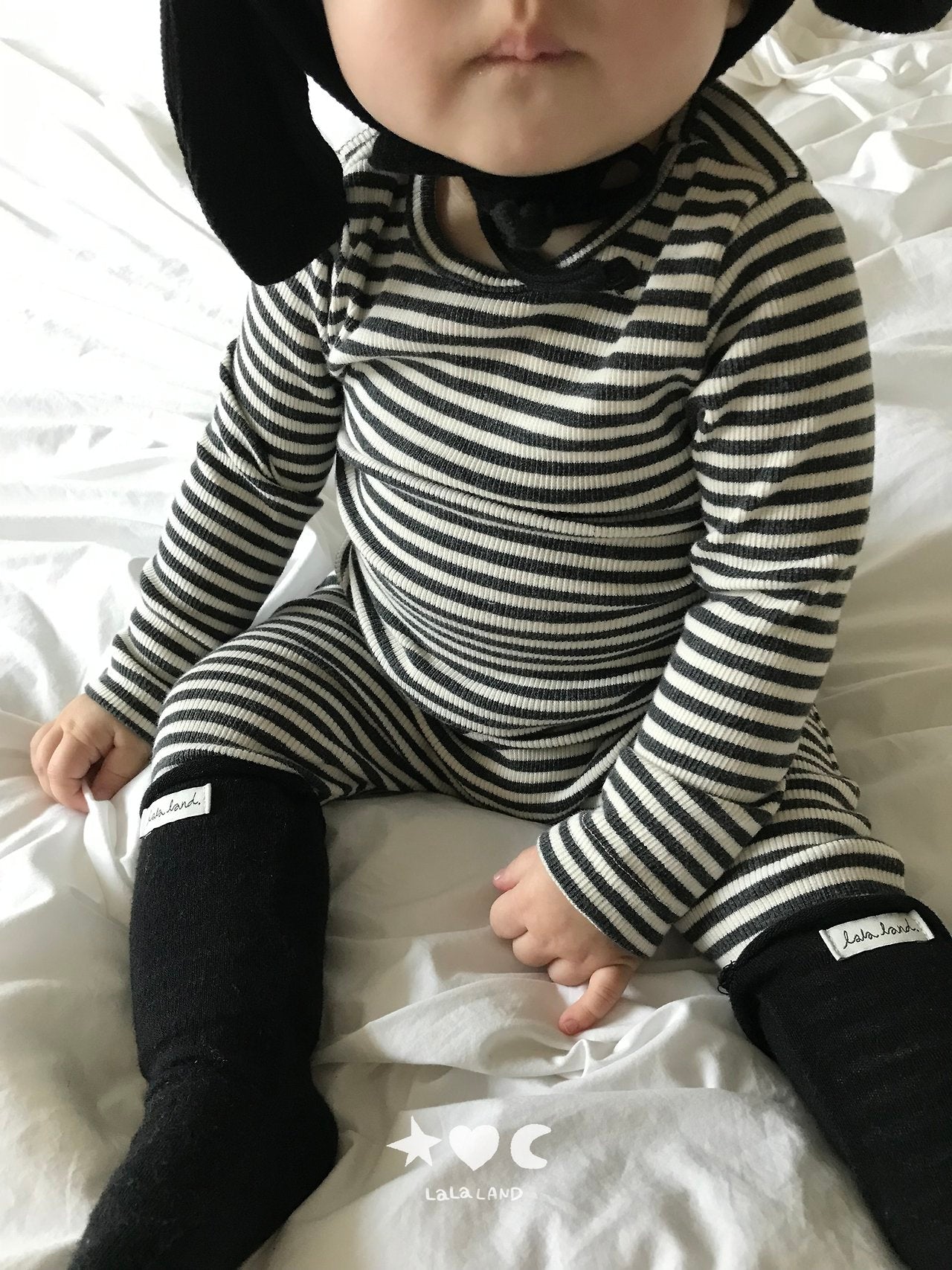 ［Lala land］Stripe leggings