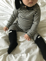 ［Lala land］Stripe span tee