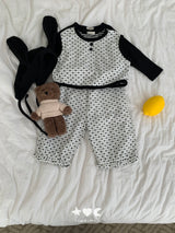 ［Lala land］Heart & Dot frill pants
