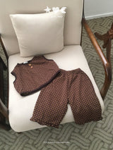 ［Lala land］Heart & Dot frill pants