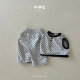 ［Lala land］Heart & Dot frill pants