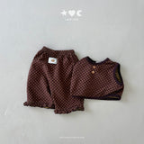 ［Lala land］Heart & Dot frill pants