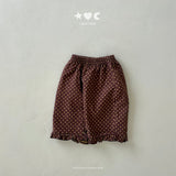 ［Lala land］Heart & Dot frill pants