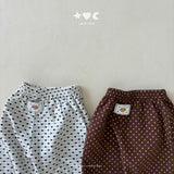 ［Lala land］Heart & Dot frill pants