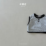 ［Lala land］Heart & Dot vest