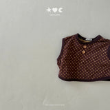 ［Lala land］Heart & Dot vest