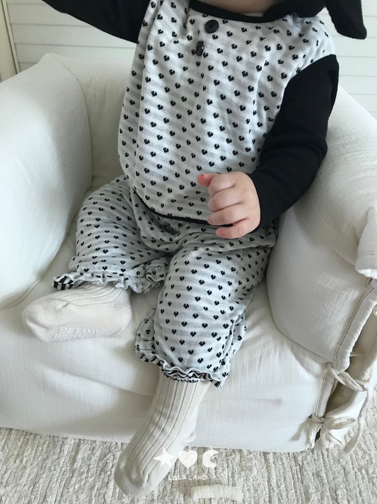［Lala land］Heart & Dot vest