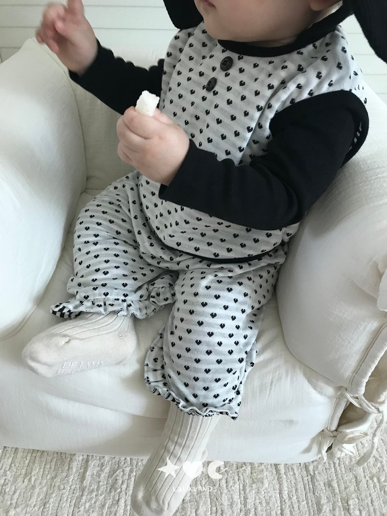 ［Lala land］Heart & Dot vest