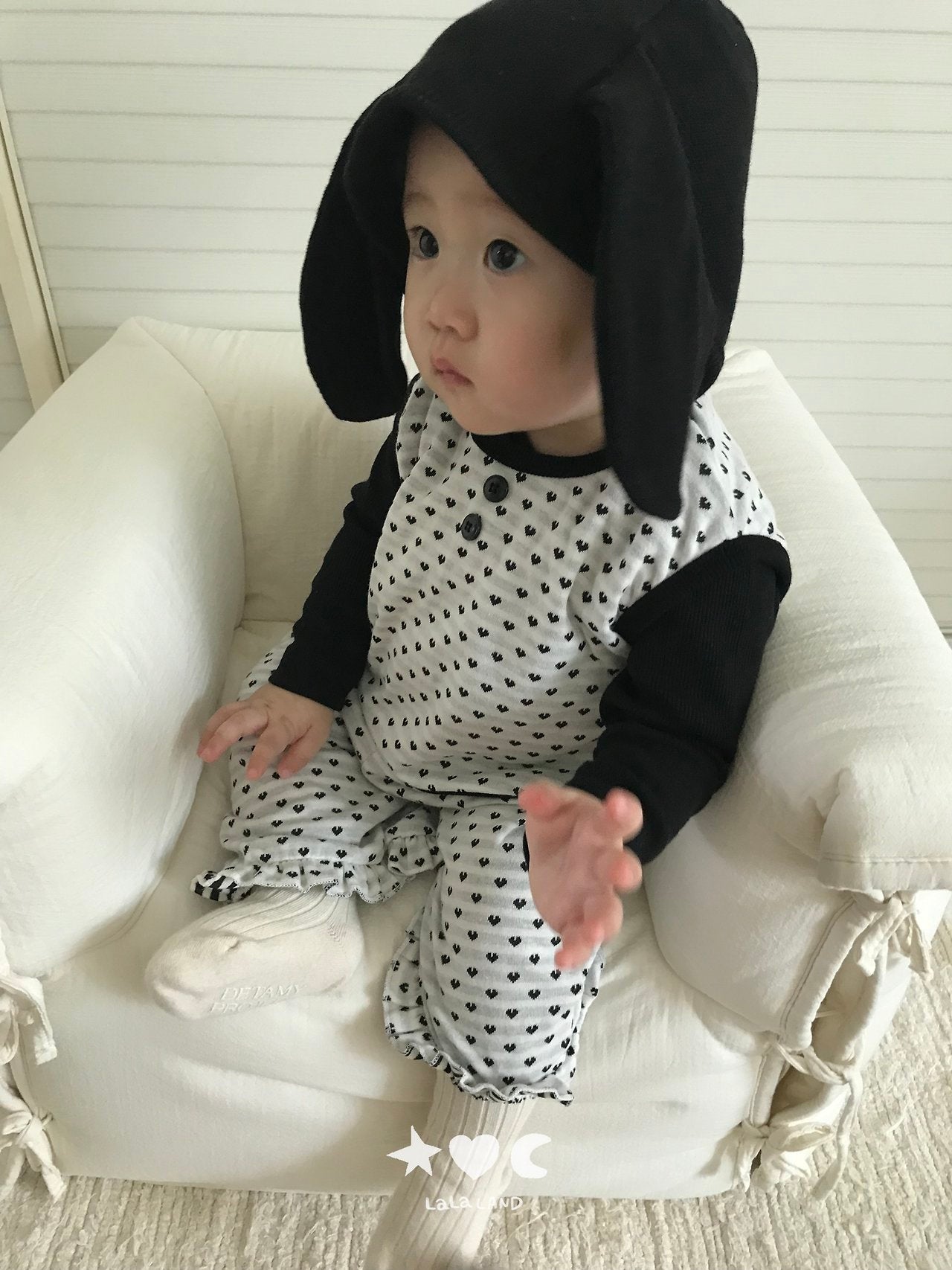 ［Lala land］Heart & Dot vest