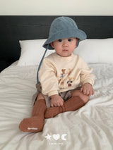 ［Lala land］Butter bebe bucket hat
