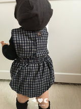 ［Lala land］Check rompers