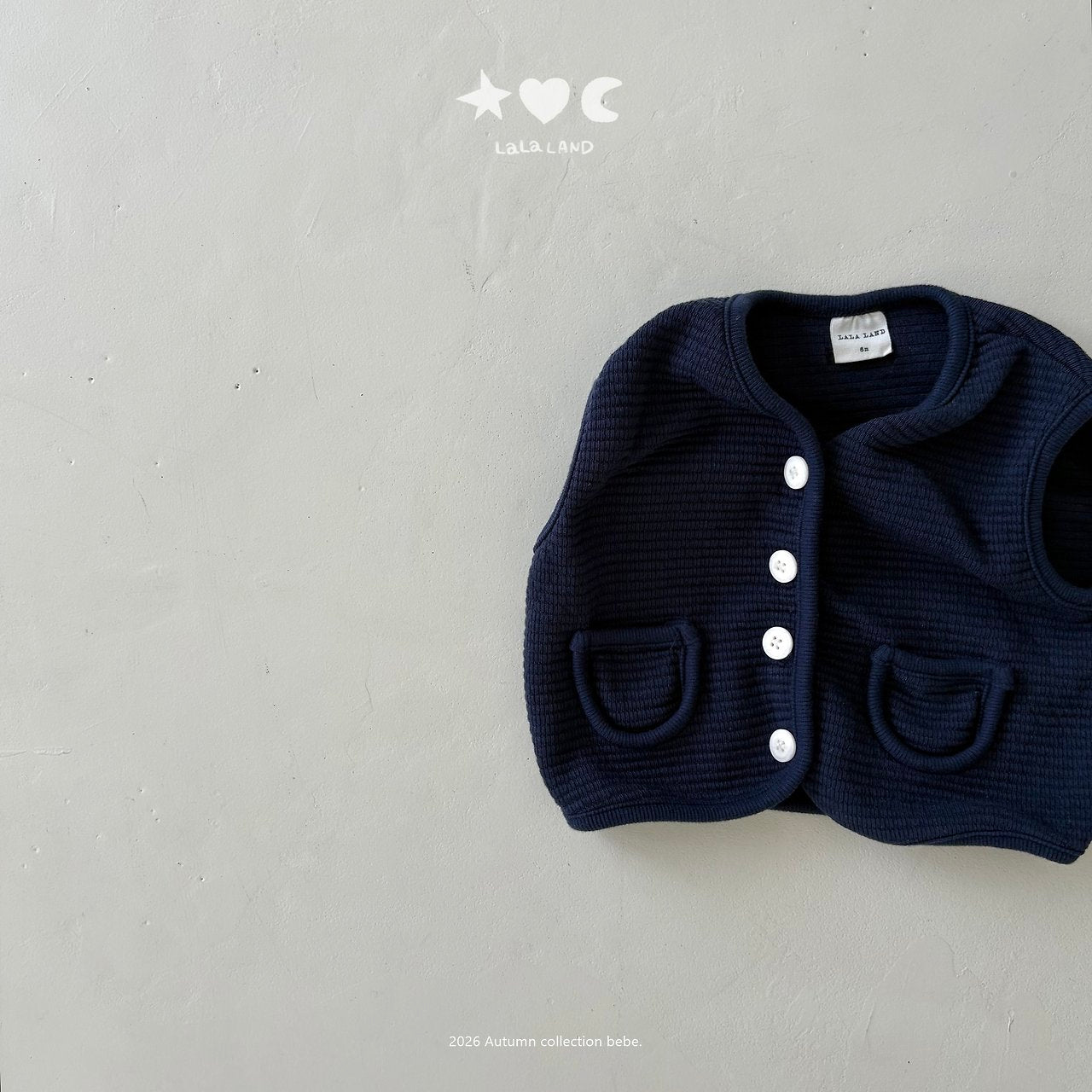 ［Lala land］Cushion vest