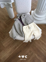 ［Lala land］Check hood Jumper