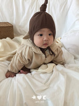 ［Lala land］Check hood Jumper