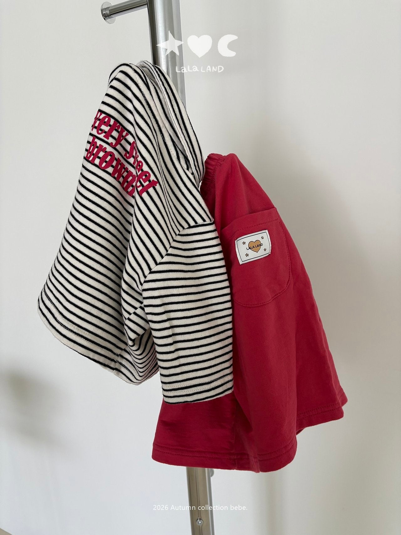 ［Lala land］Bread stripe cardigan