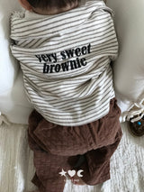 ［Lala land］Bread stripe cardigan