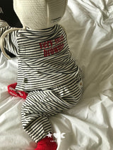 ［Lala land］Bread stripe cardigan