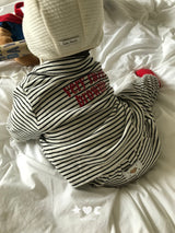 ［Lala land］Bread stripe cardigan