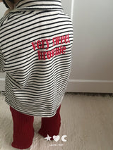 ［Lala land］Bread stripe cardigan
