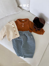 ［Lala land］Gram bebe rib cardigan