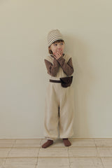 ［mome］Autumn ribbed socks