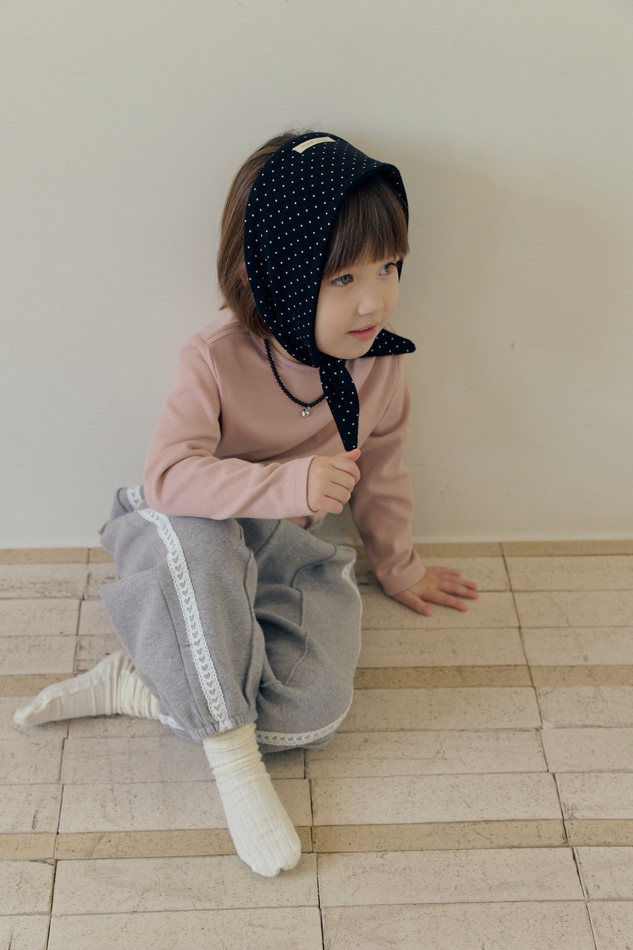 ［mome］Autumn ribbed socks